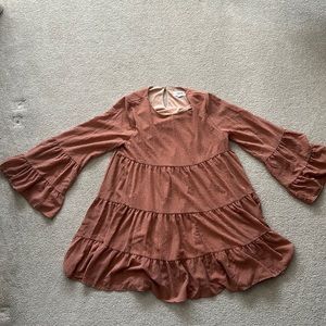 Baby Doll Dress. Medium. Never Worn- without tags. Cute with cowboy boots.